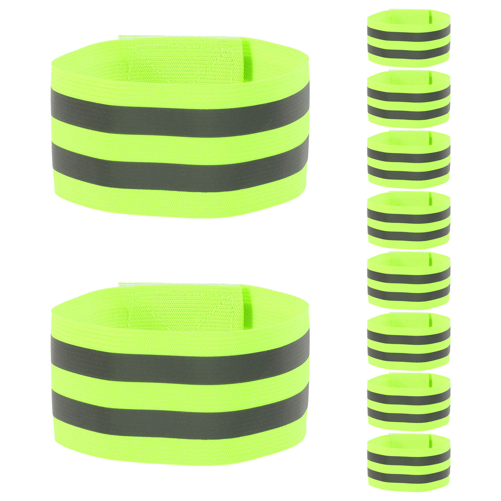 Running Gear Reflective - 10Pcs Reflective Armband High Visibility Elastic