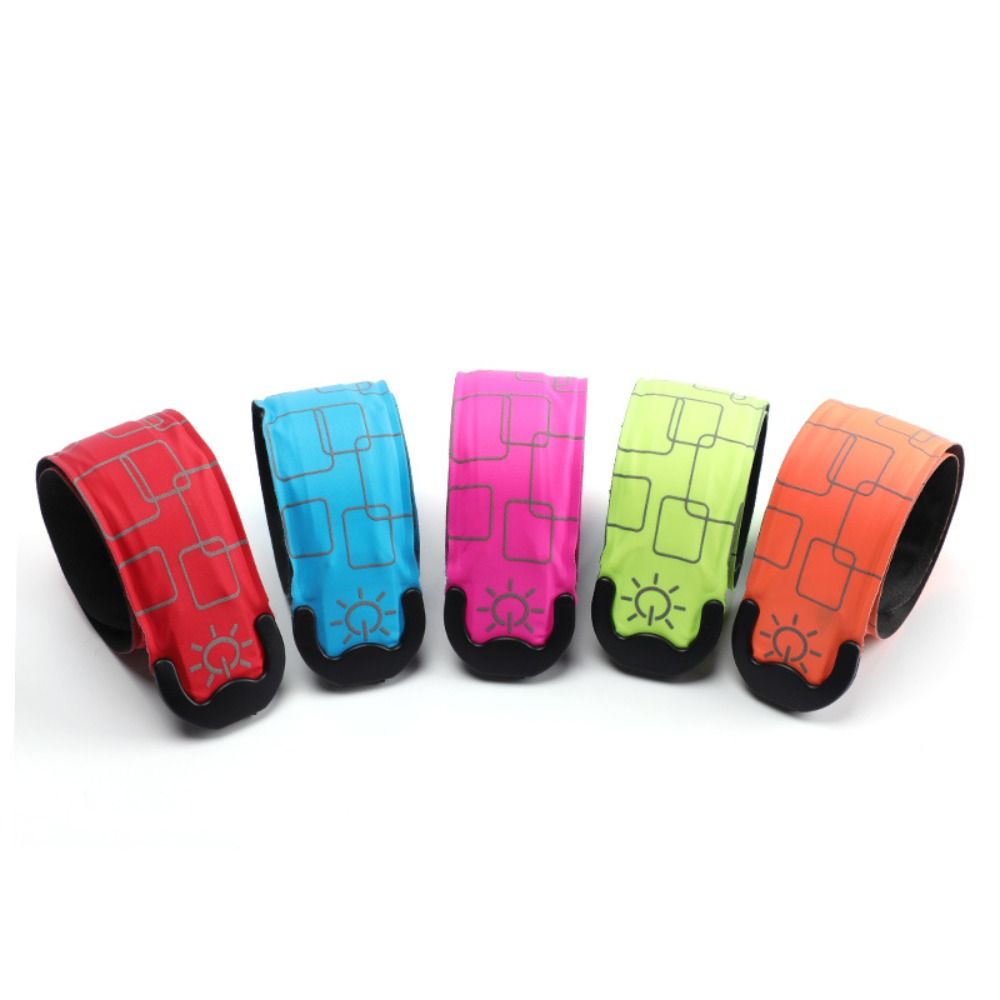 Running Gear Reflective - Battery Style Night Running Armband USB