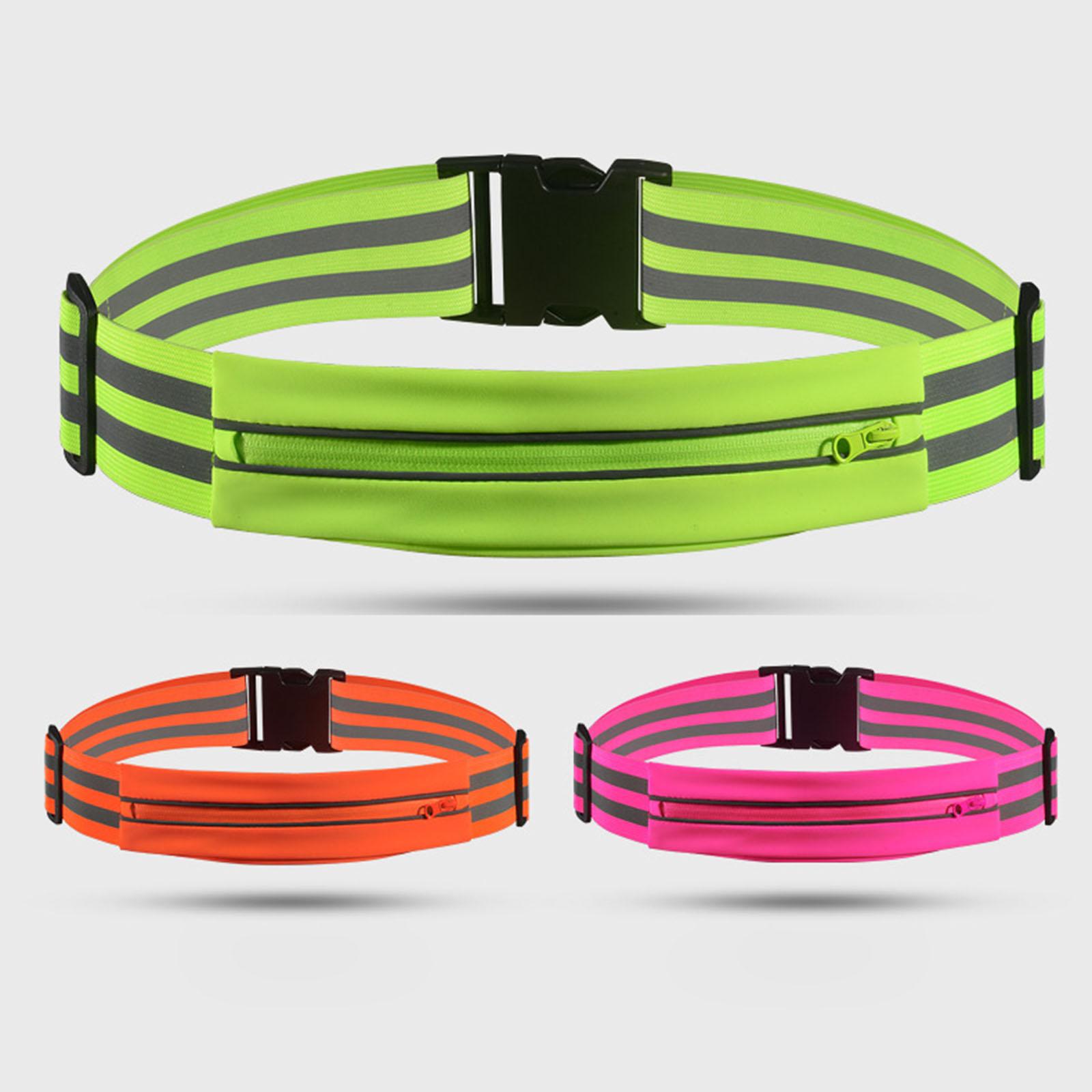 Running Gear Reflective - Reflective Belt, Running Waist Pack, Elastic