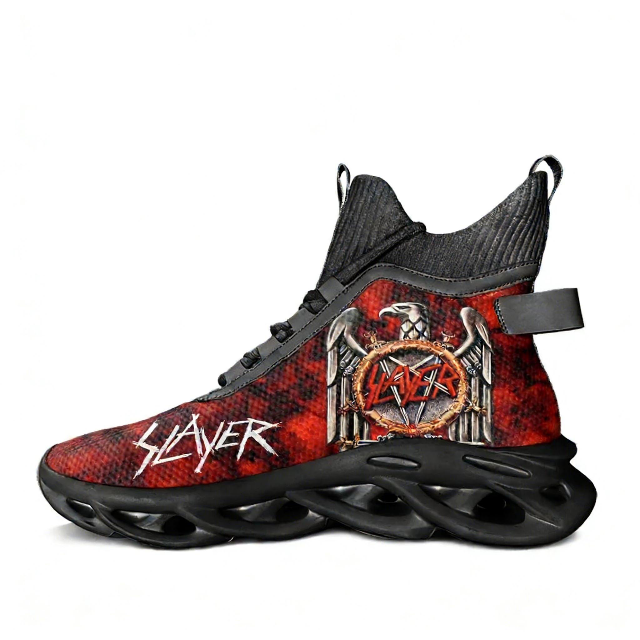 Running Gear Shoes - Slayer Heavy Metal Rock Band High