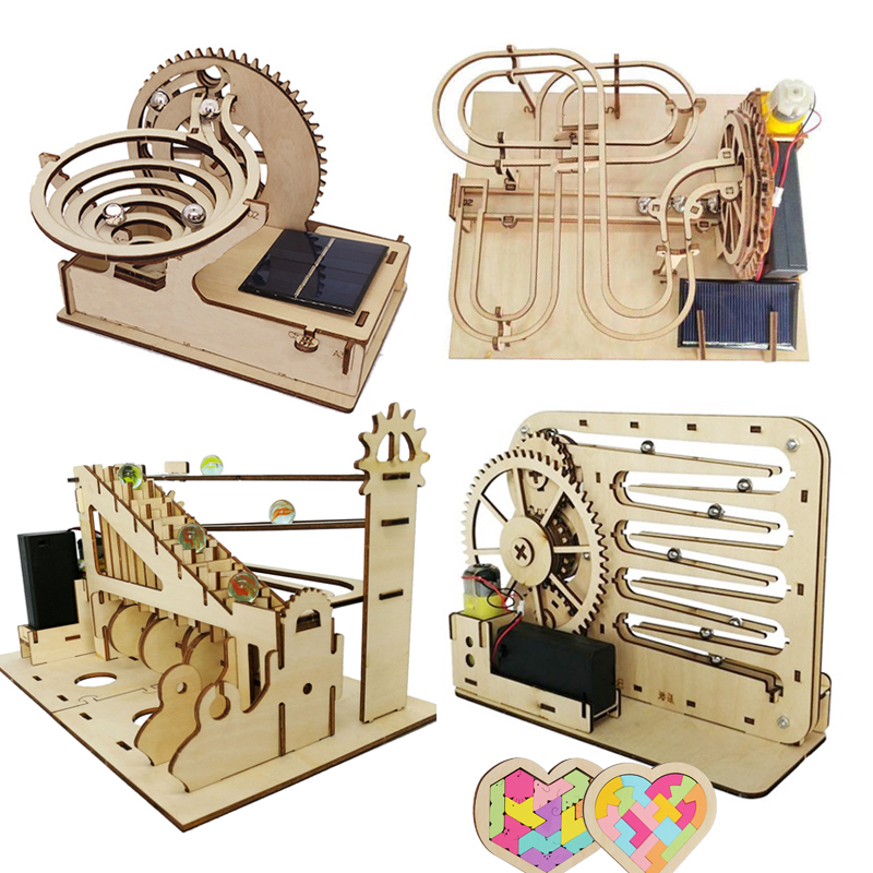 3D Wooden Puzzle DIY Assemble  - Running Gear Gifts incelemesi ve fiyatı
