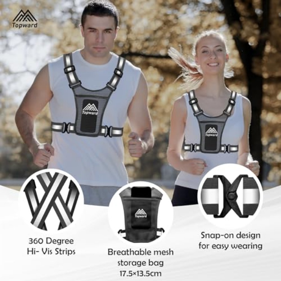 Topward Running Vest Chest Pho - Running Gear Reflective incelemesi ve fiyatı