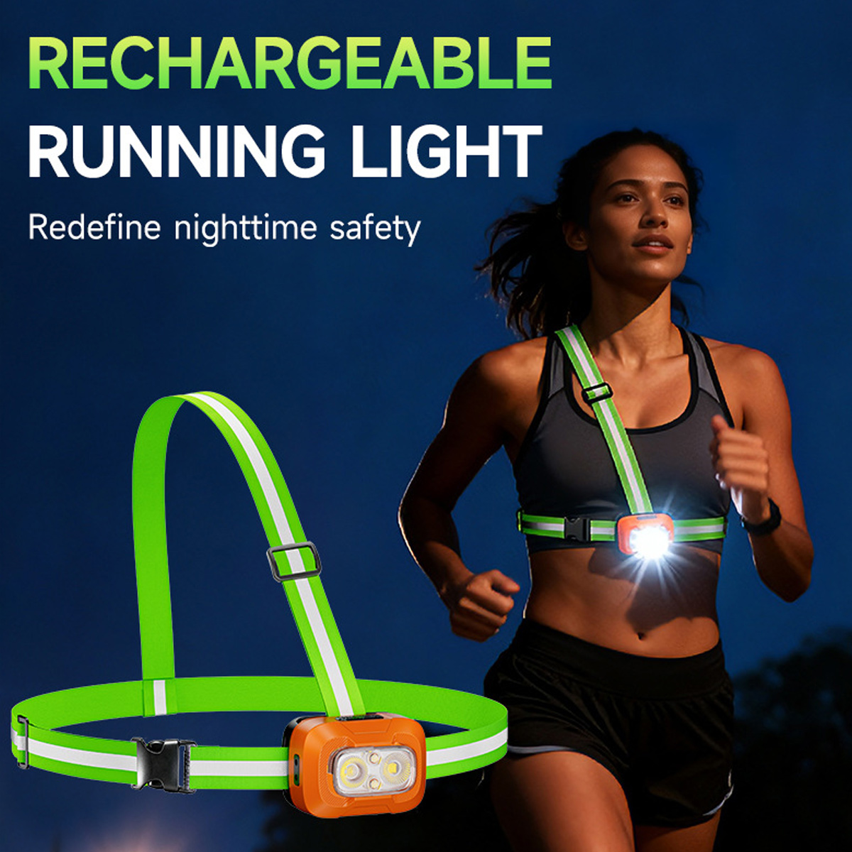 Running Light USB Rechargeable - Running Gear Reflective incelemesi ve fiyatı