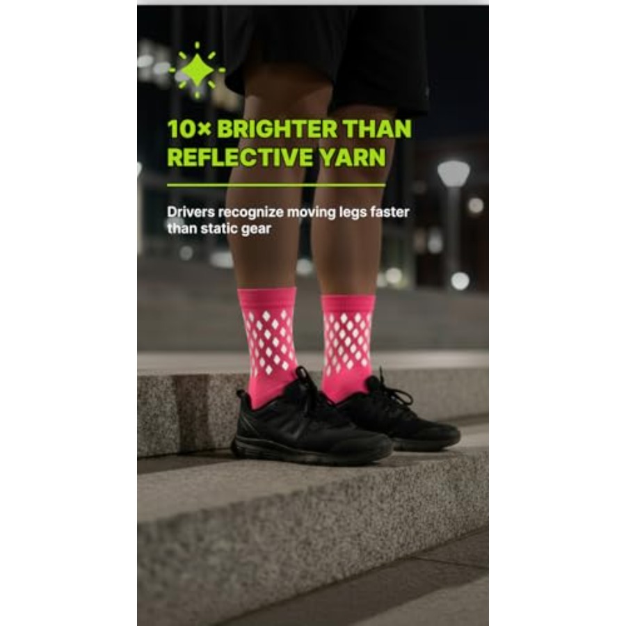 Reflective Socks for cycling a - Running Gear Reflective incelemesi ve fiyatı