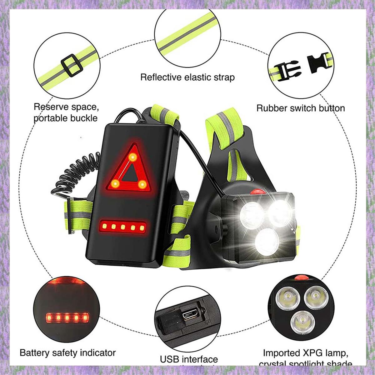A63K-Night Running Lights For  - Running Gear Reflective incelemesi ve fiyatı
