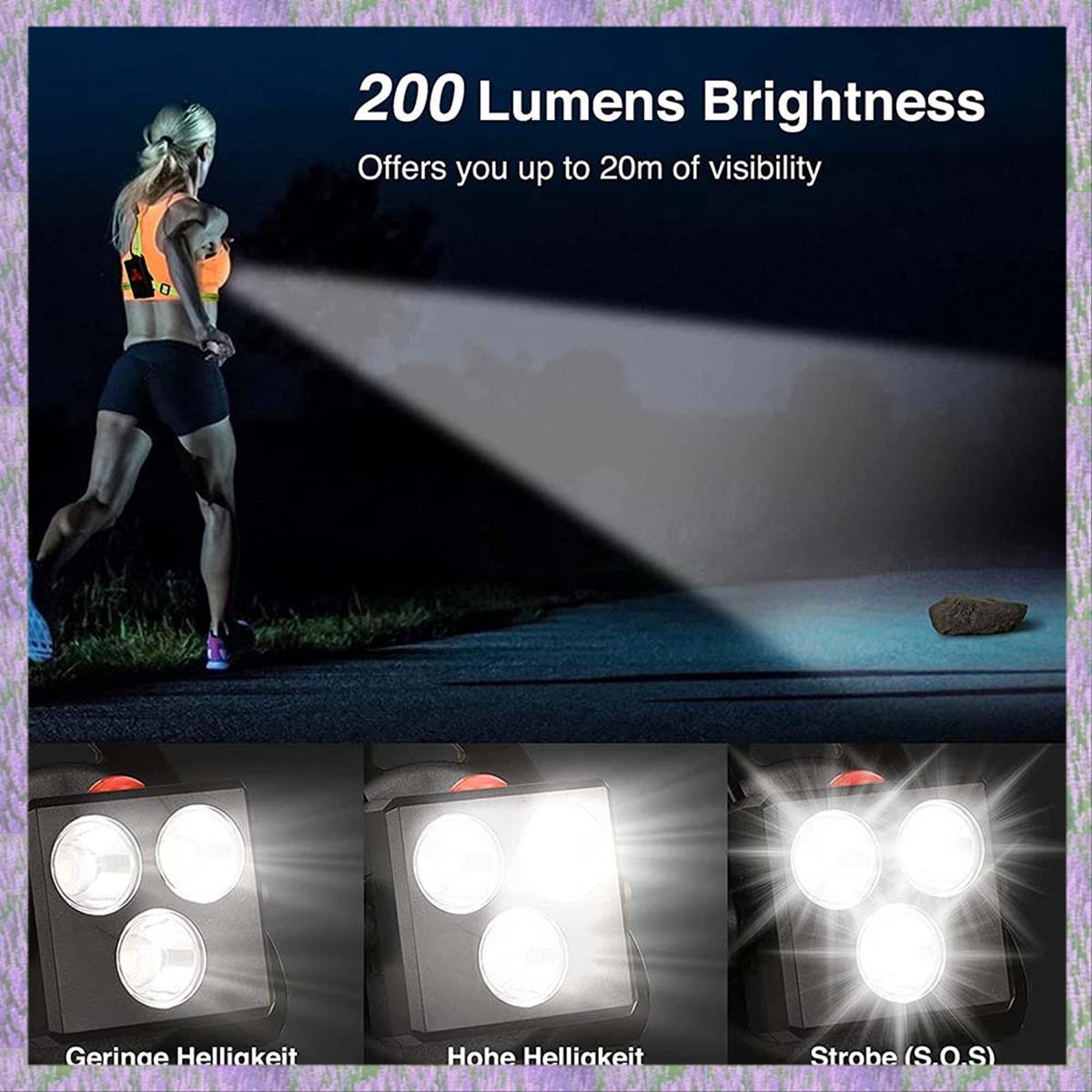 A63K-Night Running Lights For  - Running Gear Reflective incelemesi ve fiyatı