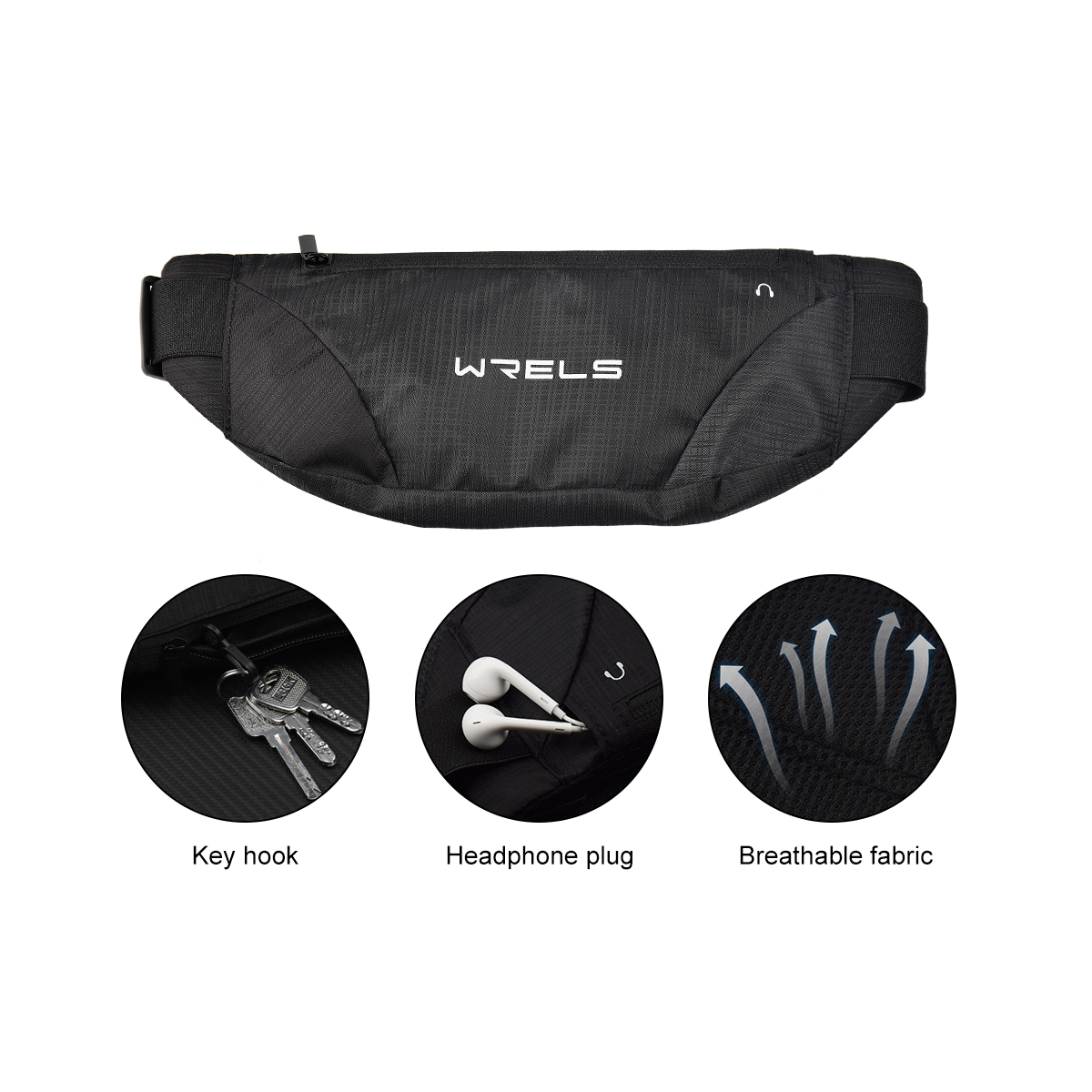 WRELS Waist Bag Running Bag Ou - Running Gear To Hold Phone incelemesi ve fiyatı