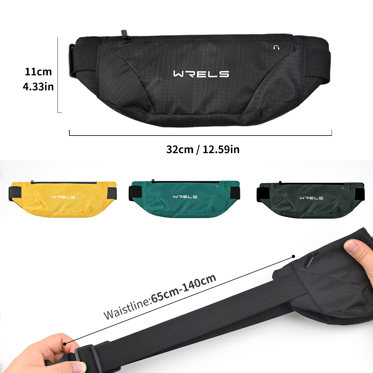 WRELS Waist Bag Running Bag Ou - Running Gear To Hold Phone incelemesi ve fiyatı