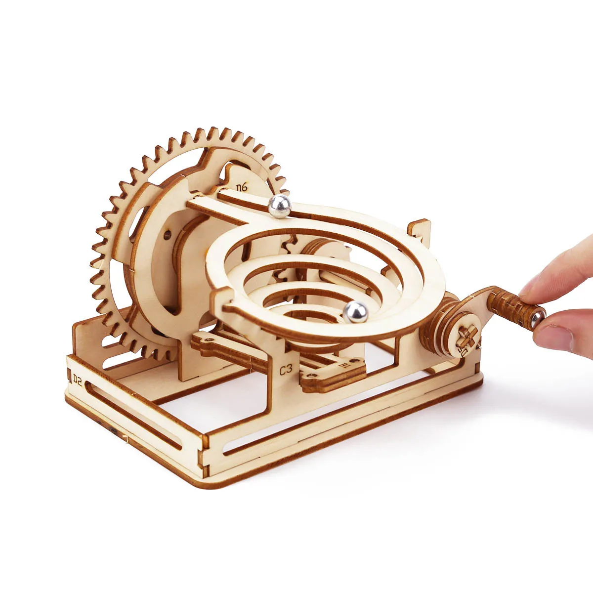 DIY Mechanical Iron Ball Maze  - Running Gear Gifts incelemesi ve fiyatı