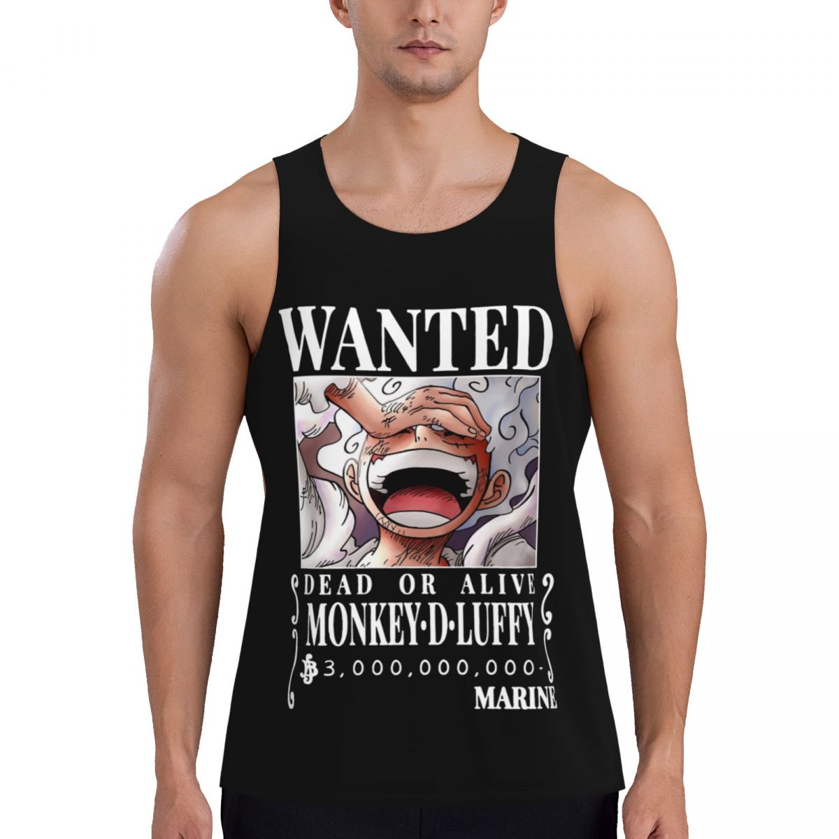 Graphic Luffy Wanted Bounty Ni - Running Gear Tank incelemesi ve fiyatı