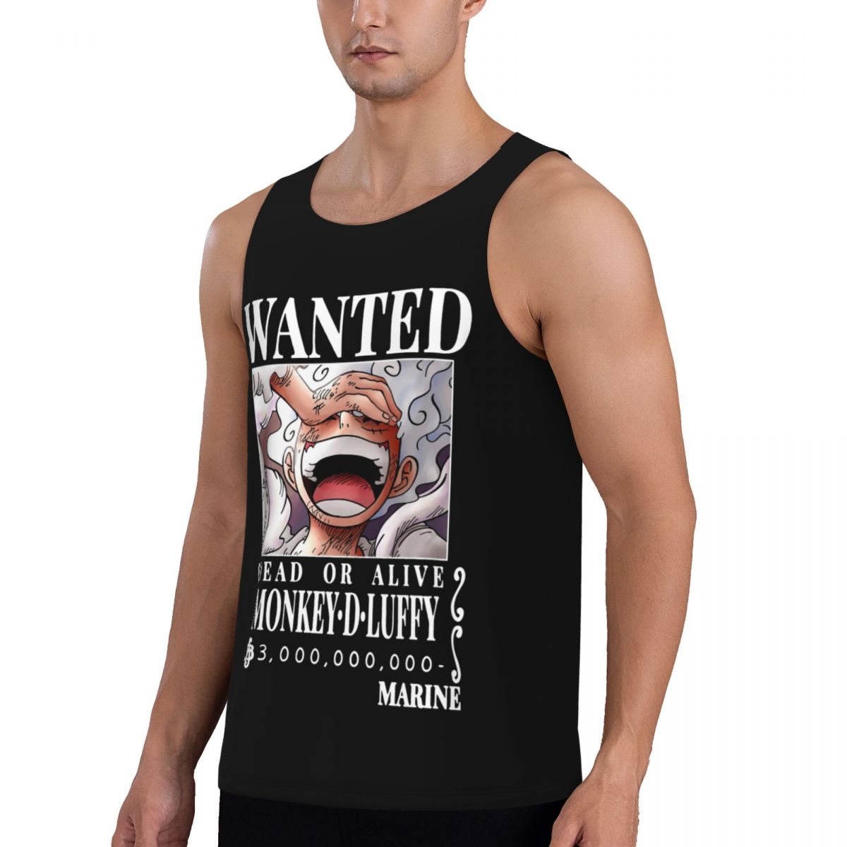 Graphic Luffy Wanted Bounty Ni - Running Gear Tank incelemesi ve fiyatı