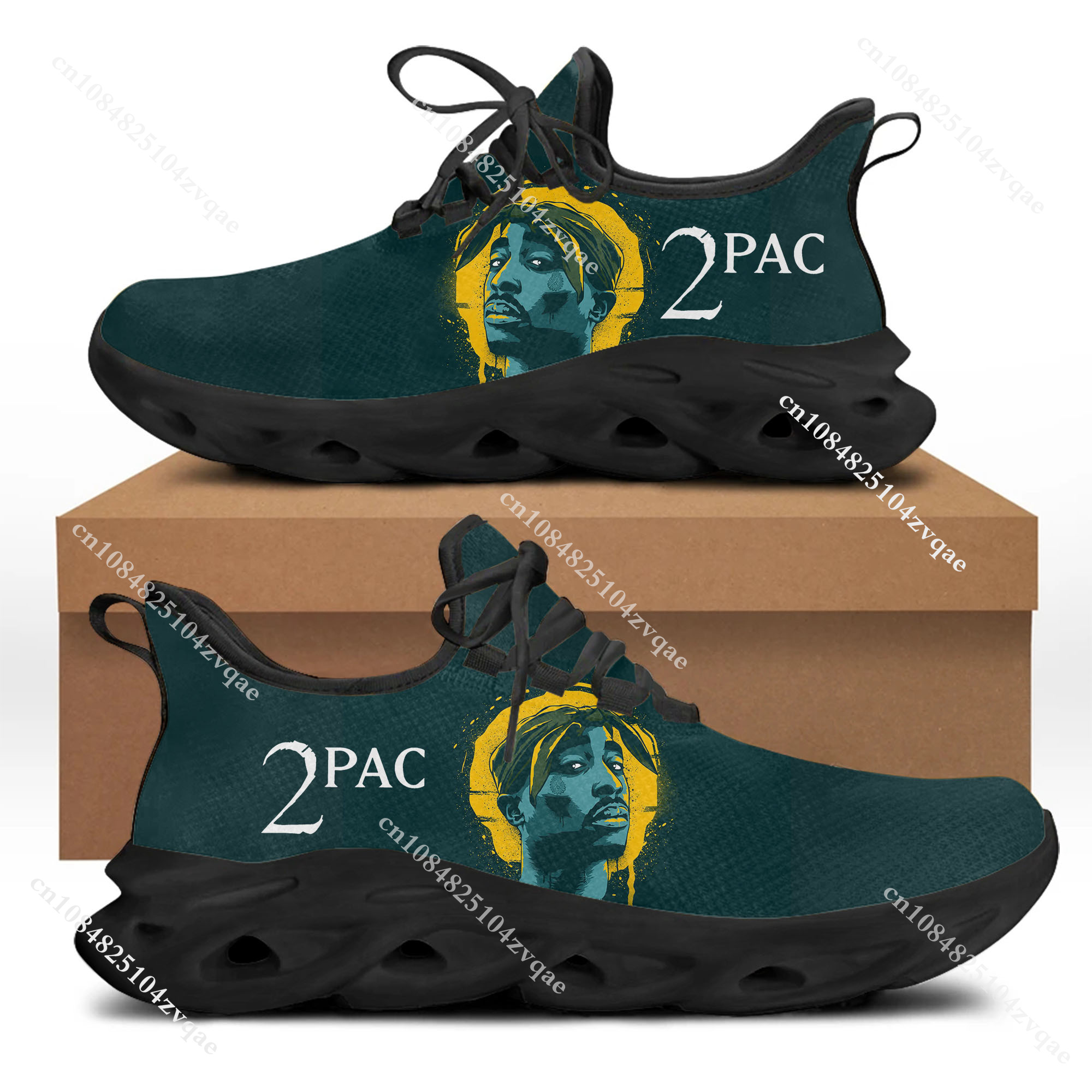 Tupac Rapper 2Pac Flats Sneake - Running Gear Shoes incelemesi ve fiyatı