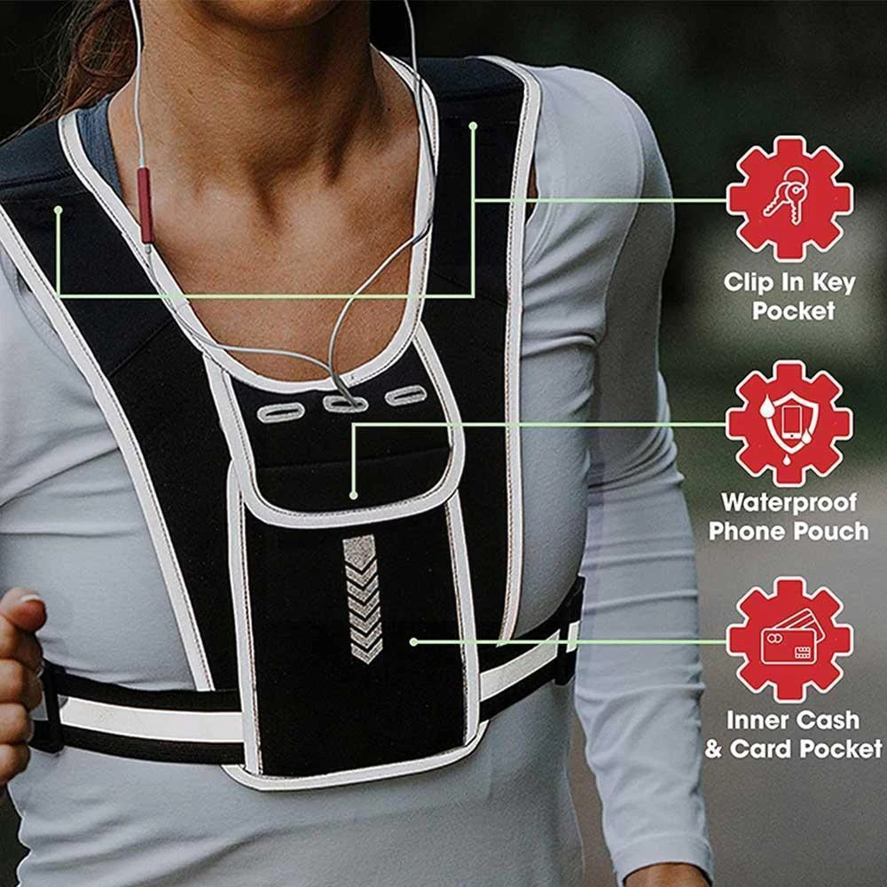 Running Vest Phone Holder for  - Running Gear Reflective incelemesi ve fiyatı