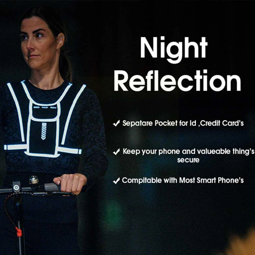 Running Vest Phone Holder for  - Running Gear Reflective incelemesi ve fiyatı