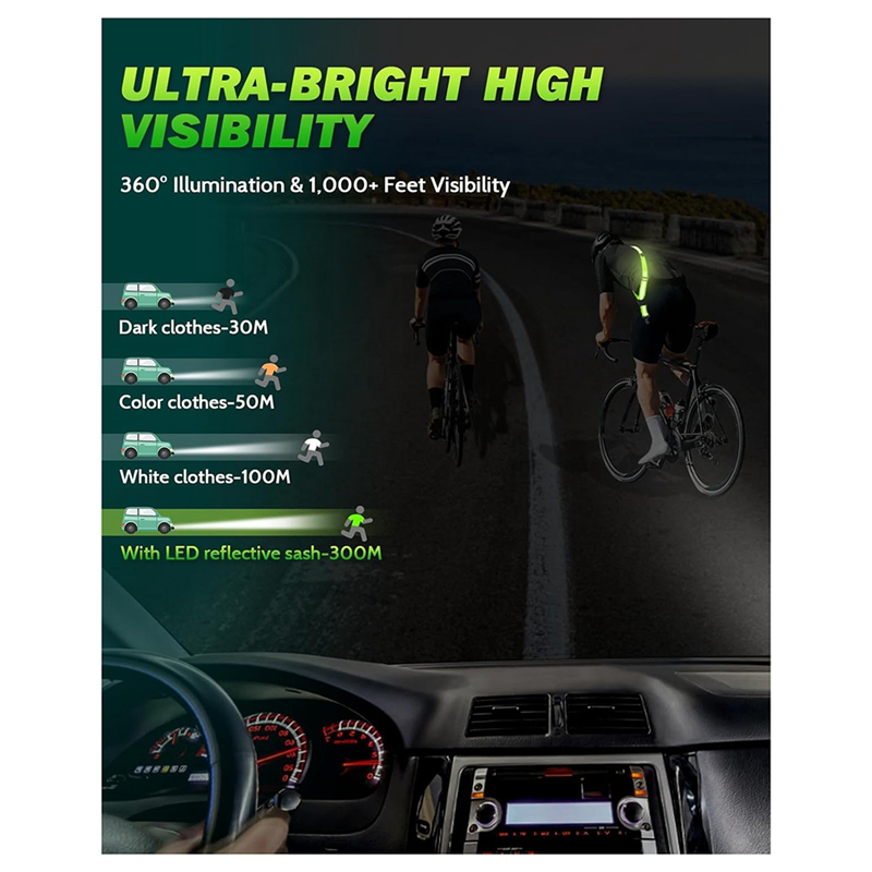NEW-LED Reflective Belt Sash W - Running Gear Reflective incelemesi ve fiyatı
