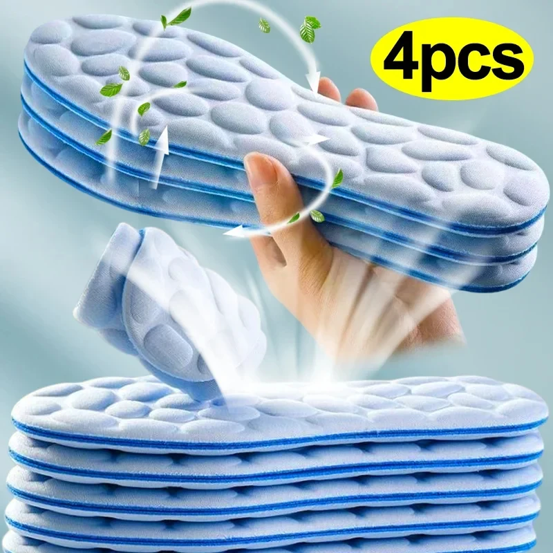 2/4pcs Soft Massage Memory Foa - Running Gear Shoes incelemesi ve fiyatı