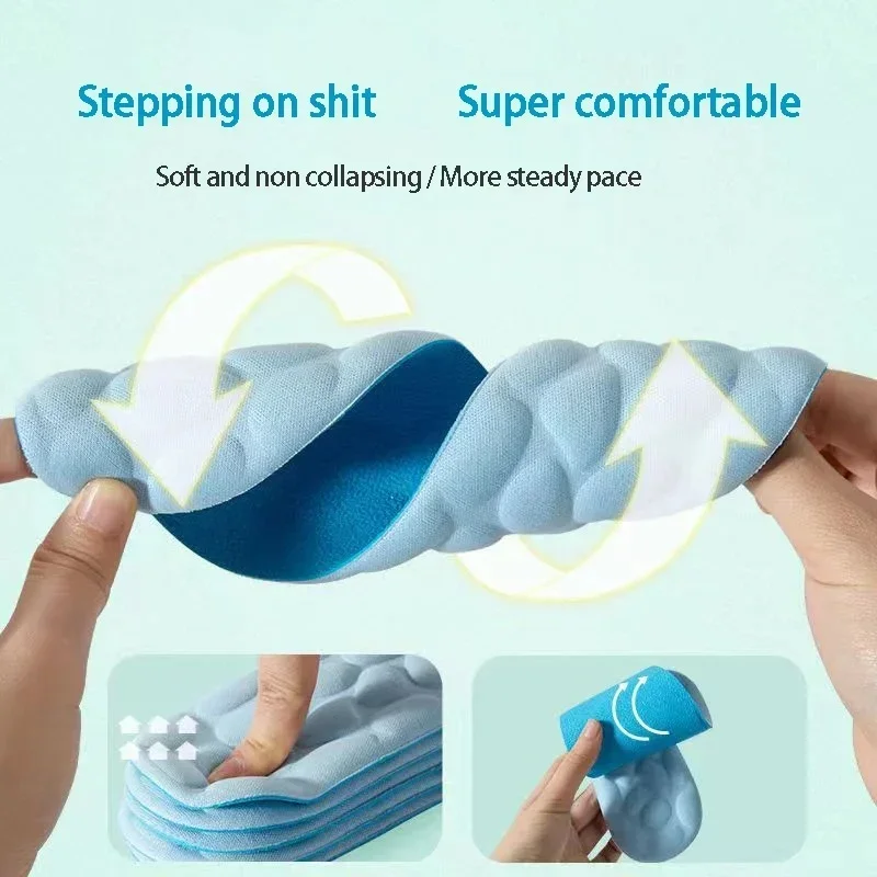2/4pcs Soft Massage Memory Foa - Running Gear Shoes incelemesi ve fiyatı