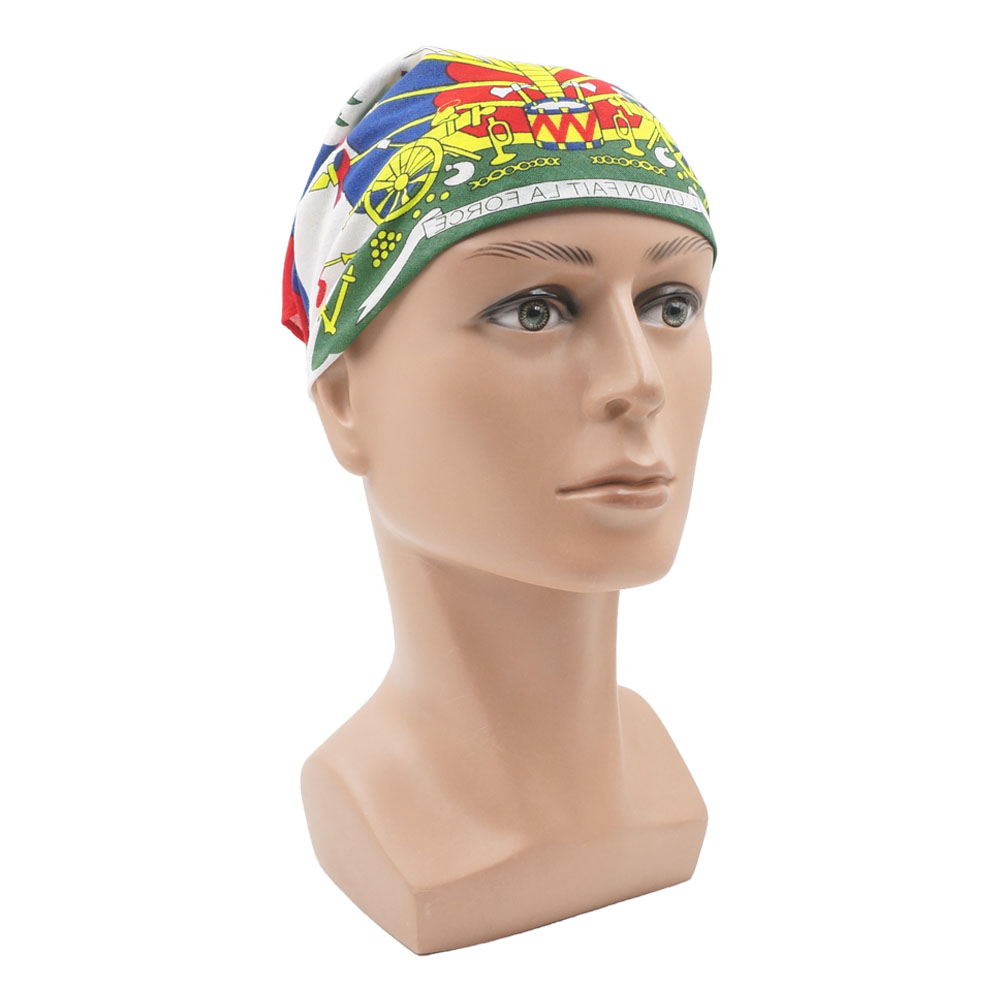 Haiti Flag Bandana 100% Cotton - Running Gear Gifts incelemesi ve fiyatı