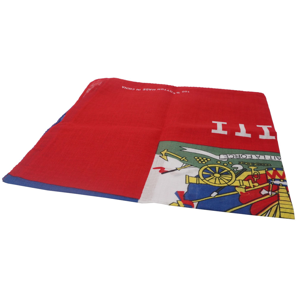 Haiti Flag Bandana 100% Cotton - Running Gear Gifts incelemesi ve fiyatı