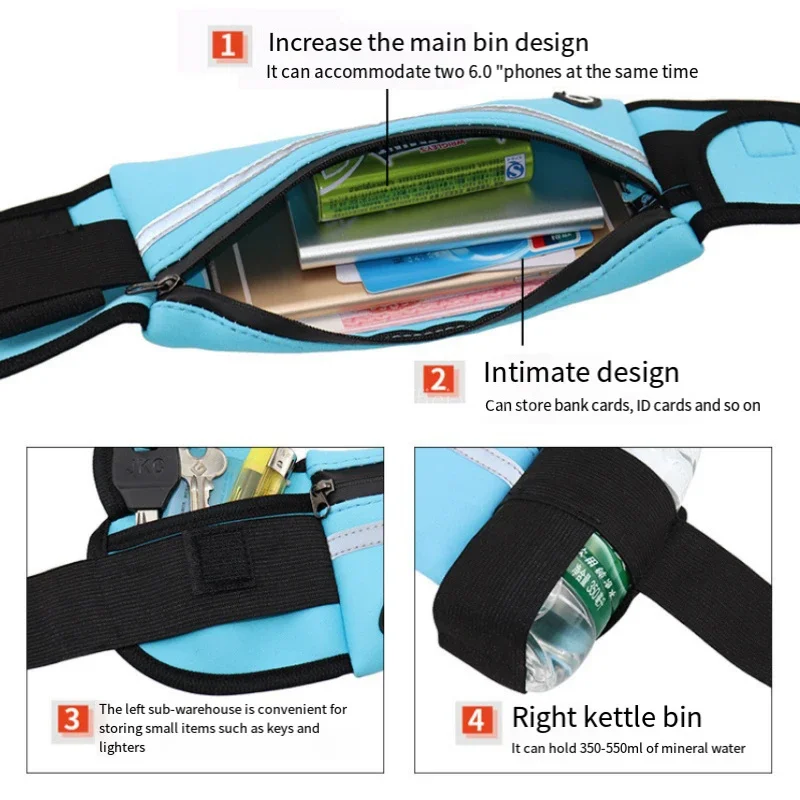 1pc Running Bag Women Waist ba - Running Gear To Hold Phone incelemesi ve fiyatı