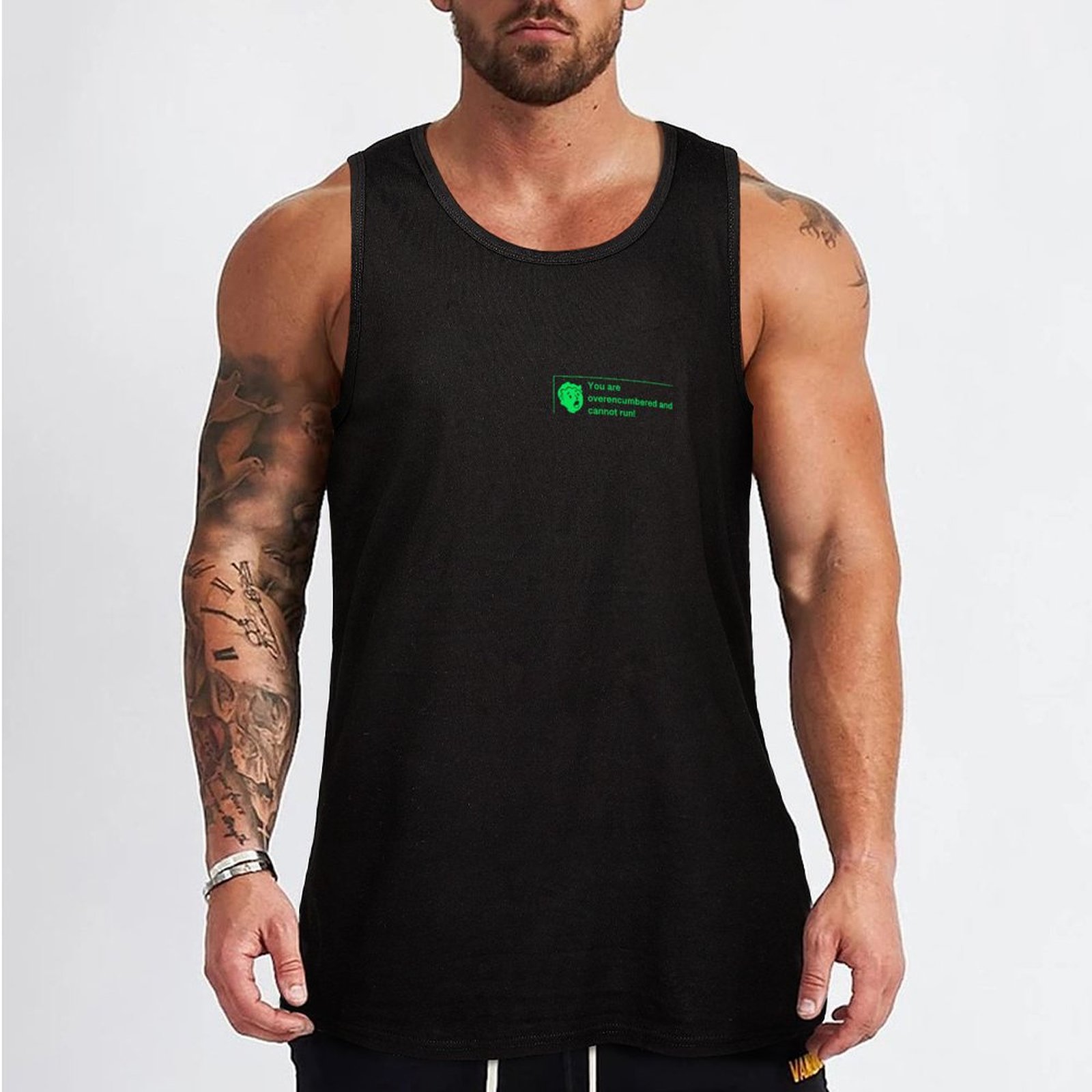 You Are Overencumbered And Can - Running Gear Tank incelemesi ve fiyatı