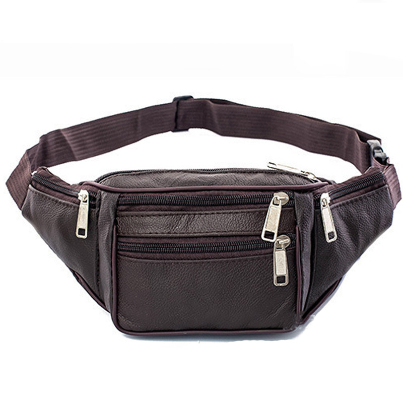 Leather Men Waist Chest Bag Th - Running Belt Waist incelemesi ve fiyatı